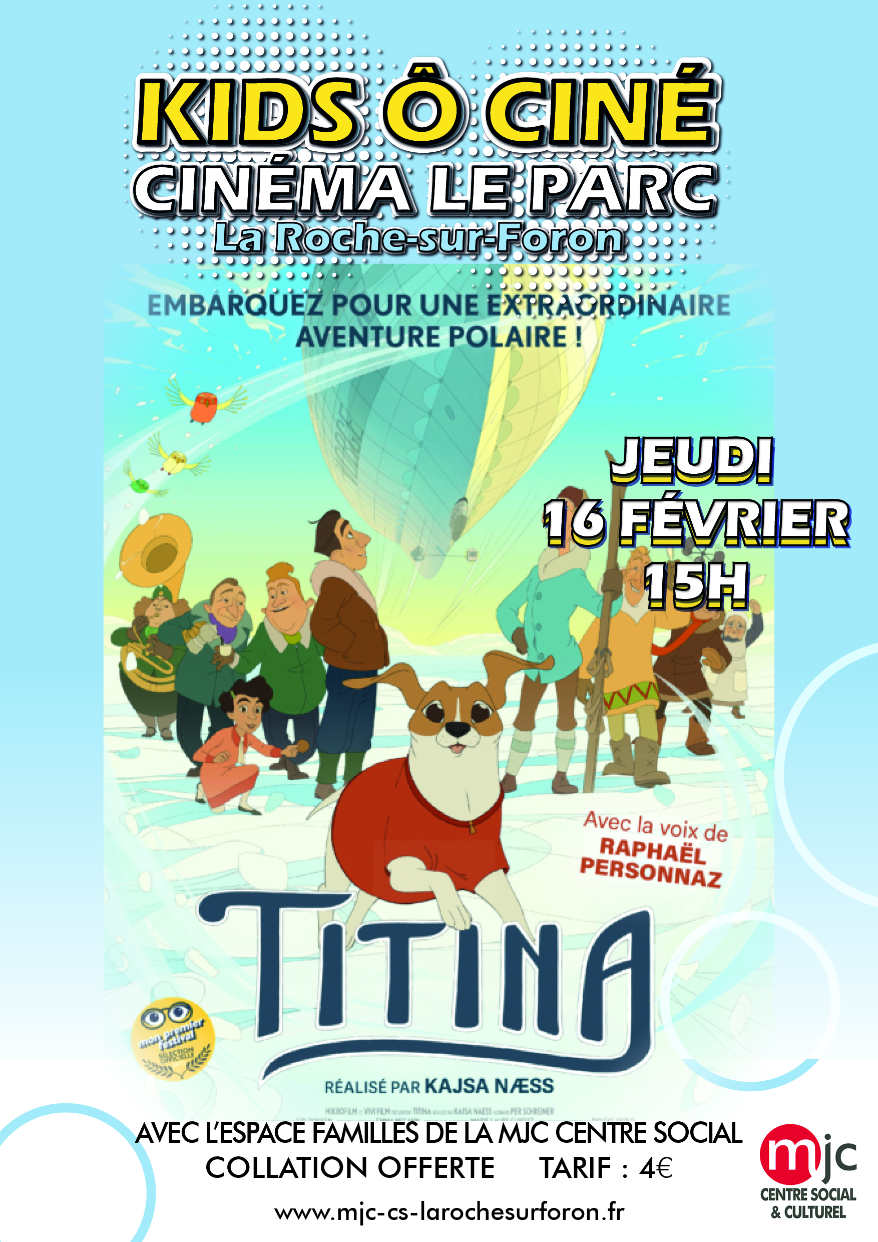 Affiche Kids O Ciné Pingu - 4€