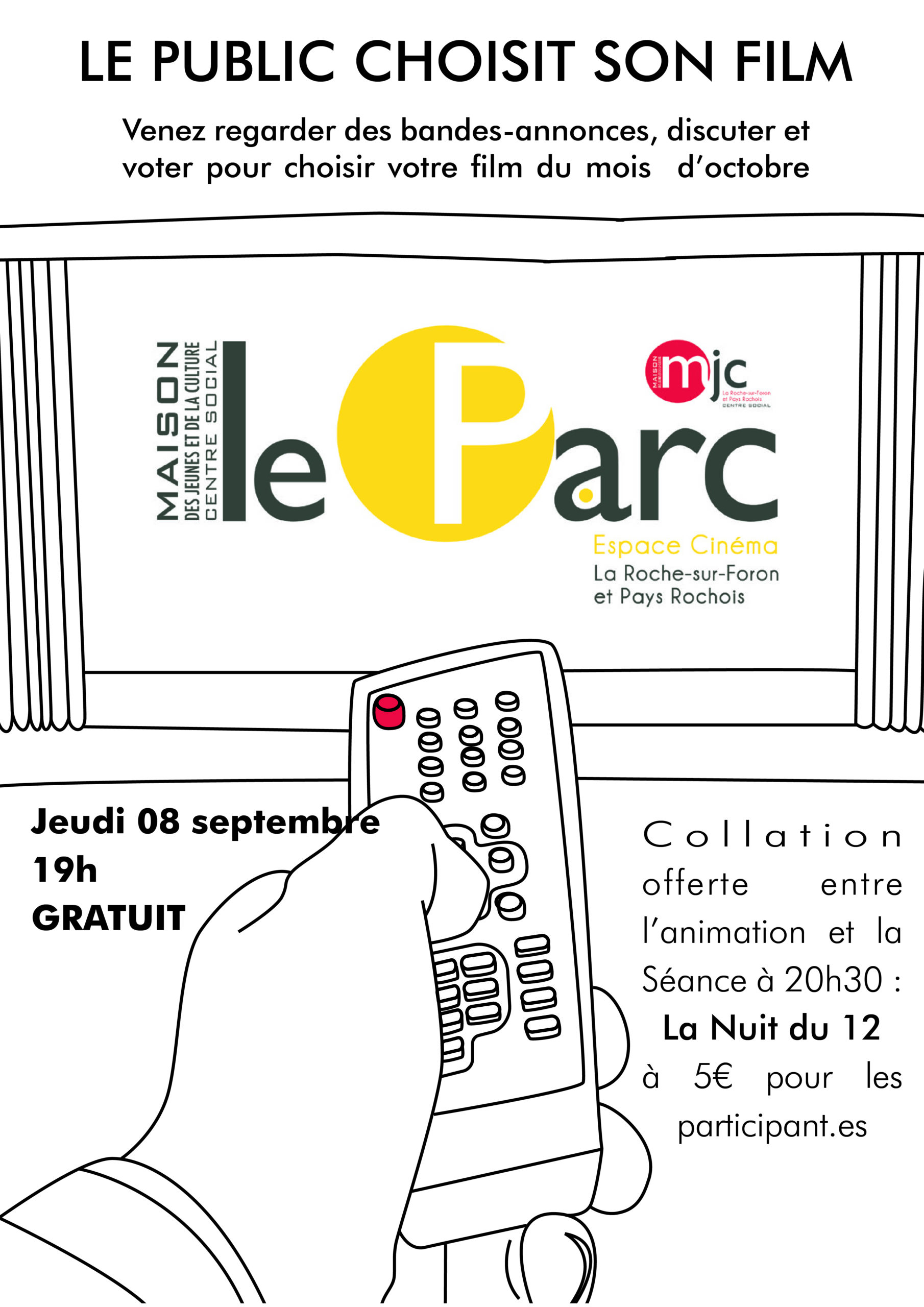 Le public choisit son film