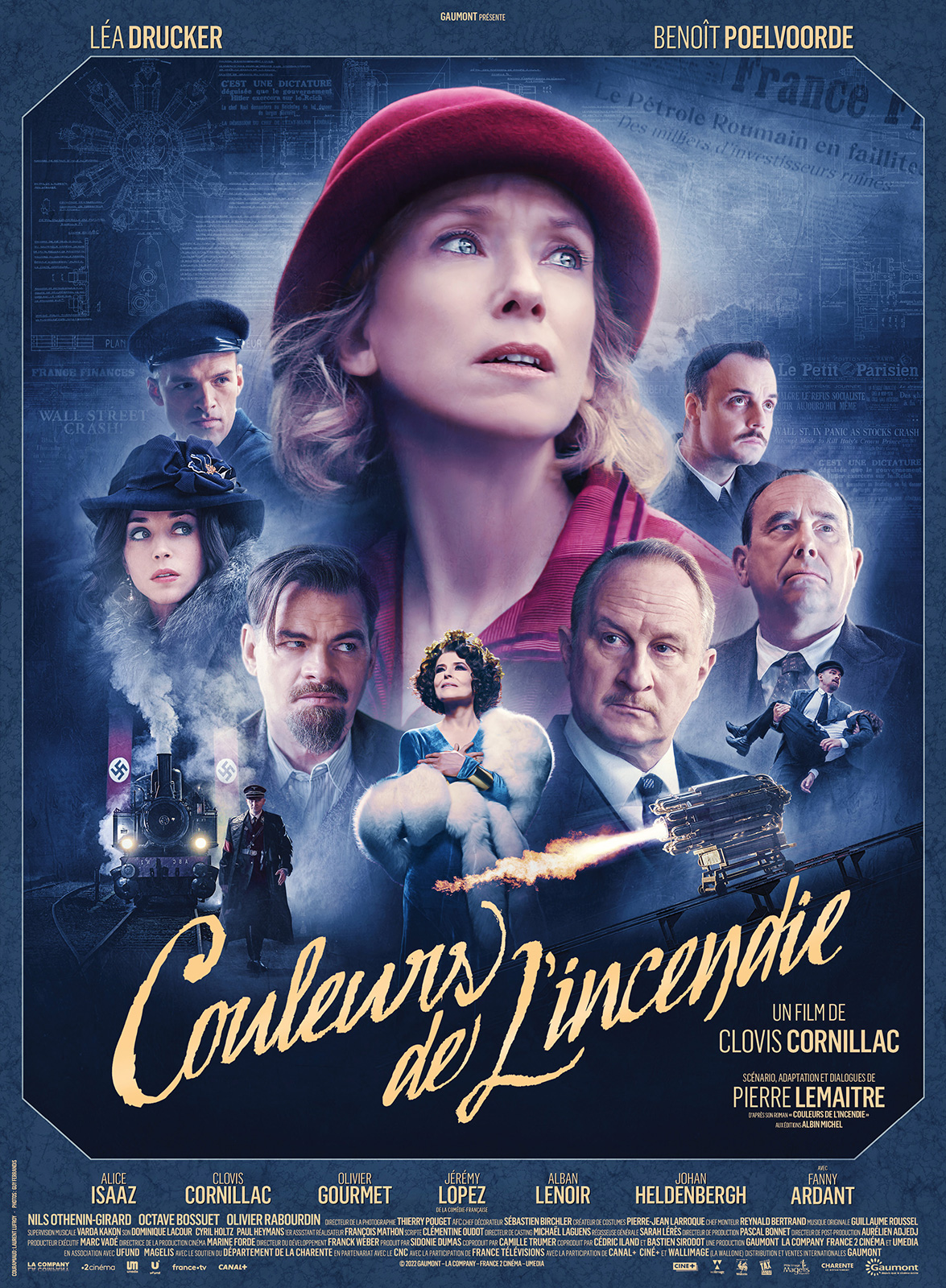 couleurs de l'incendie