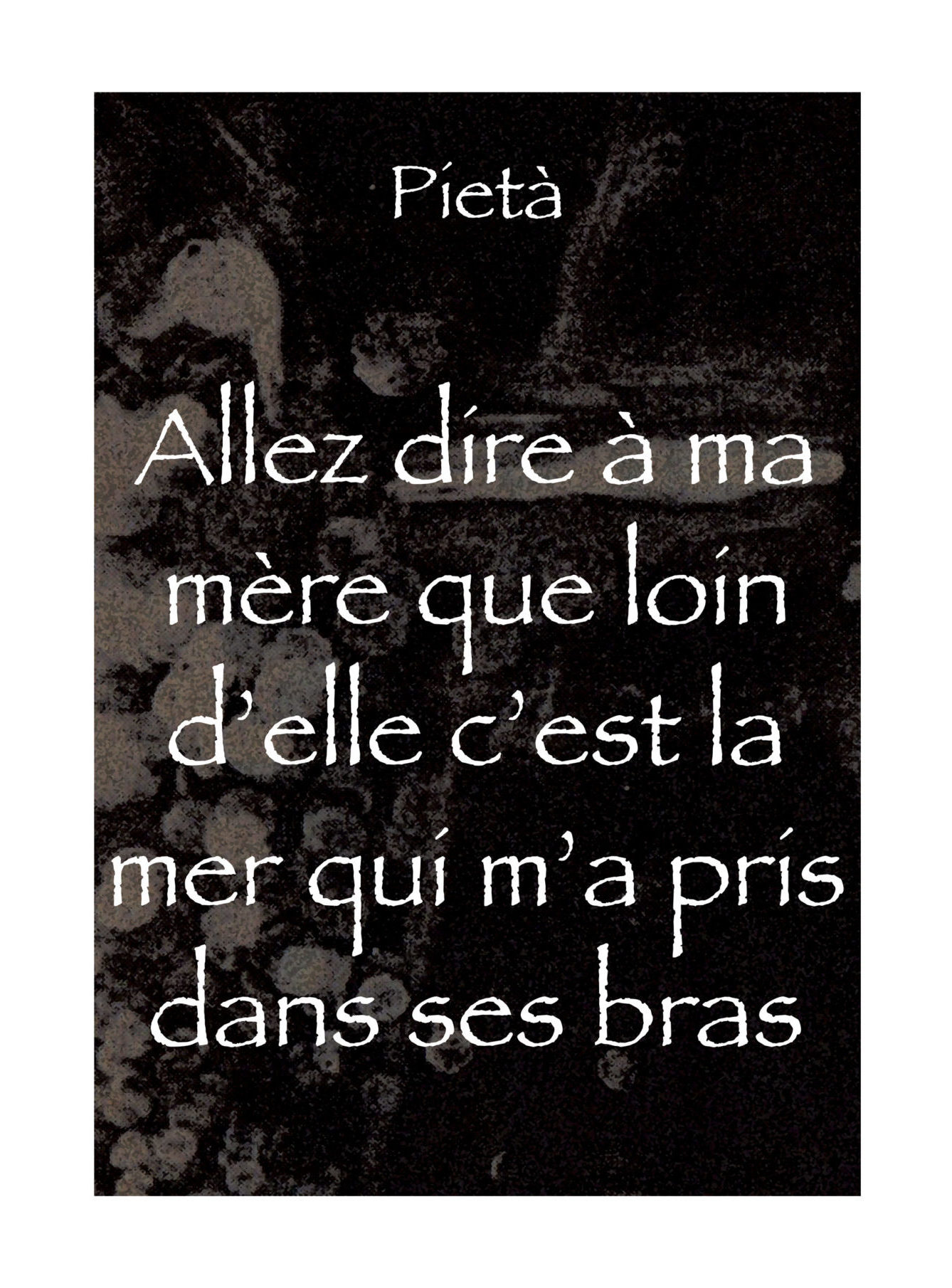 Pietà-flyer-recto