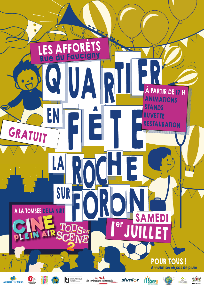 Affiche jaune