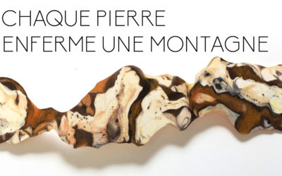 CHAQUE PIERRE ENFERME UNE MONTAGNE