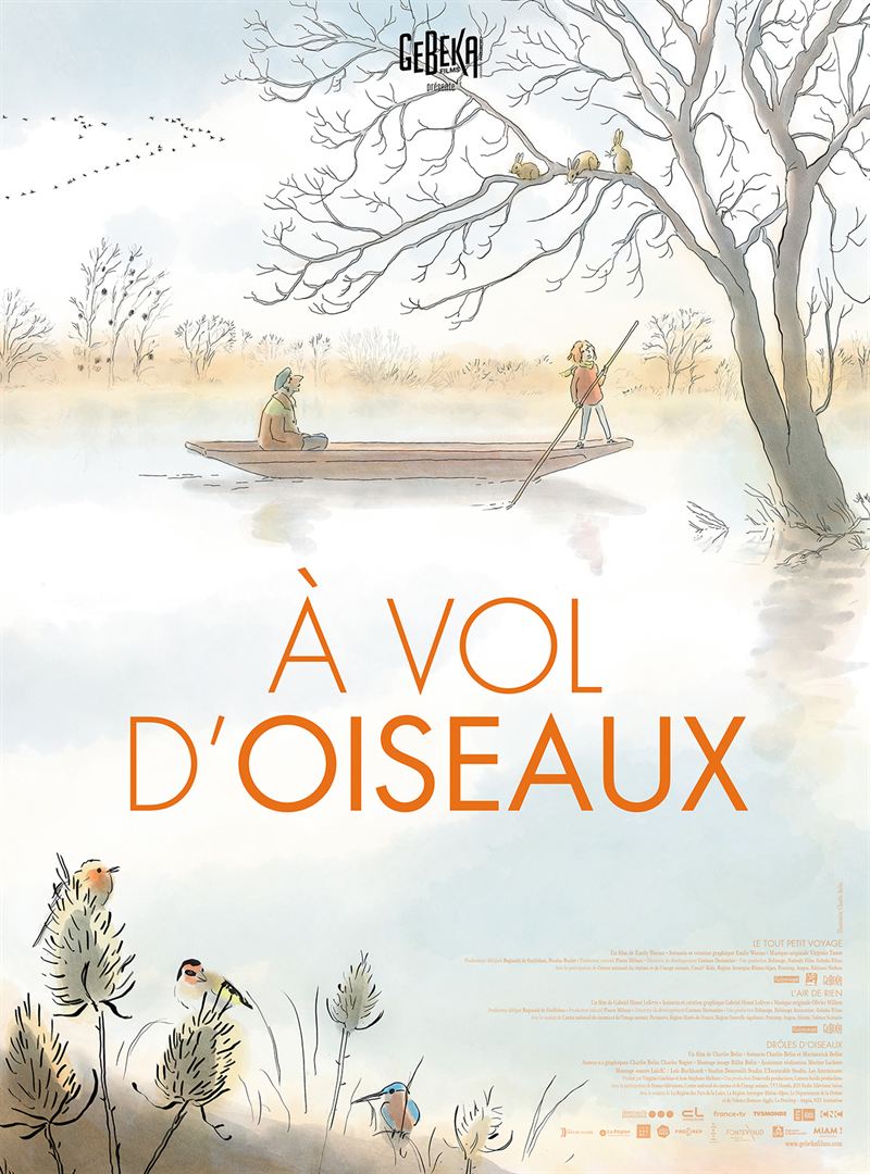 à vol d'oiseaux