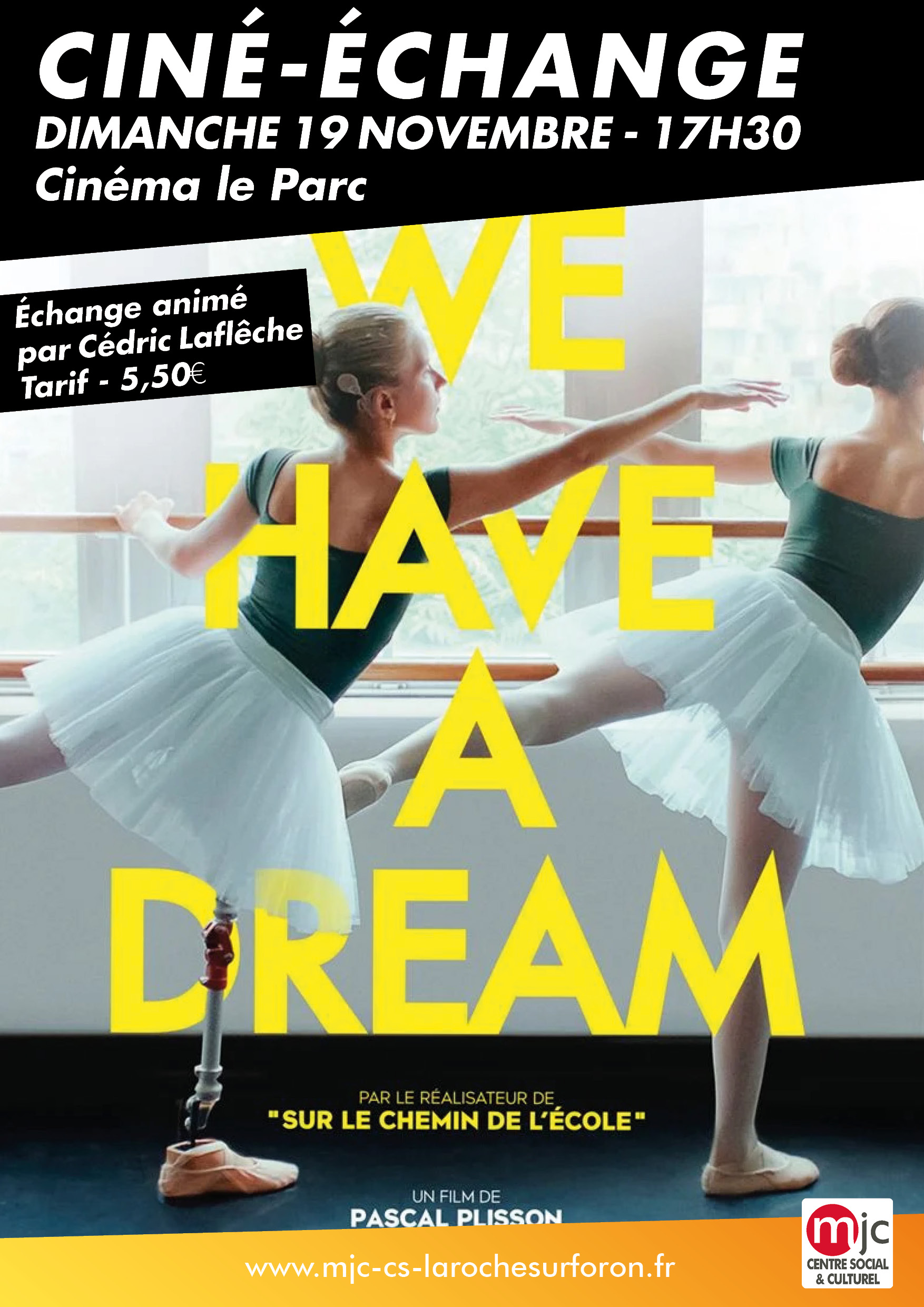 Affiche we have a dream RVB