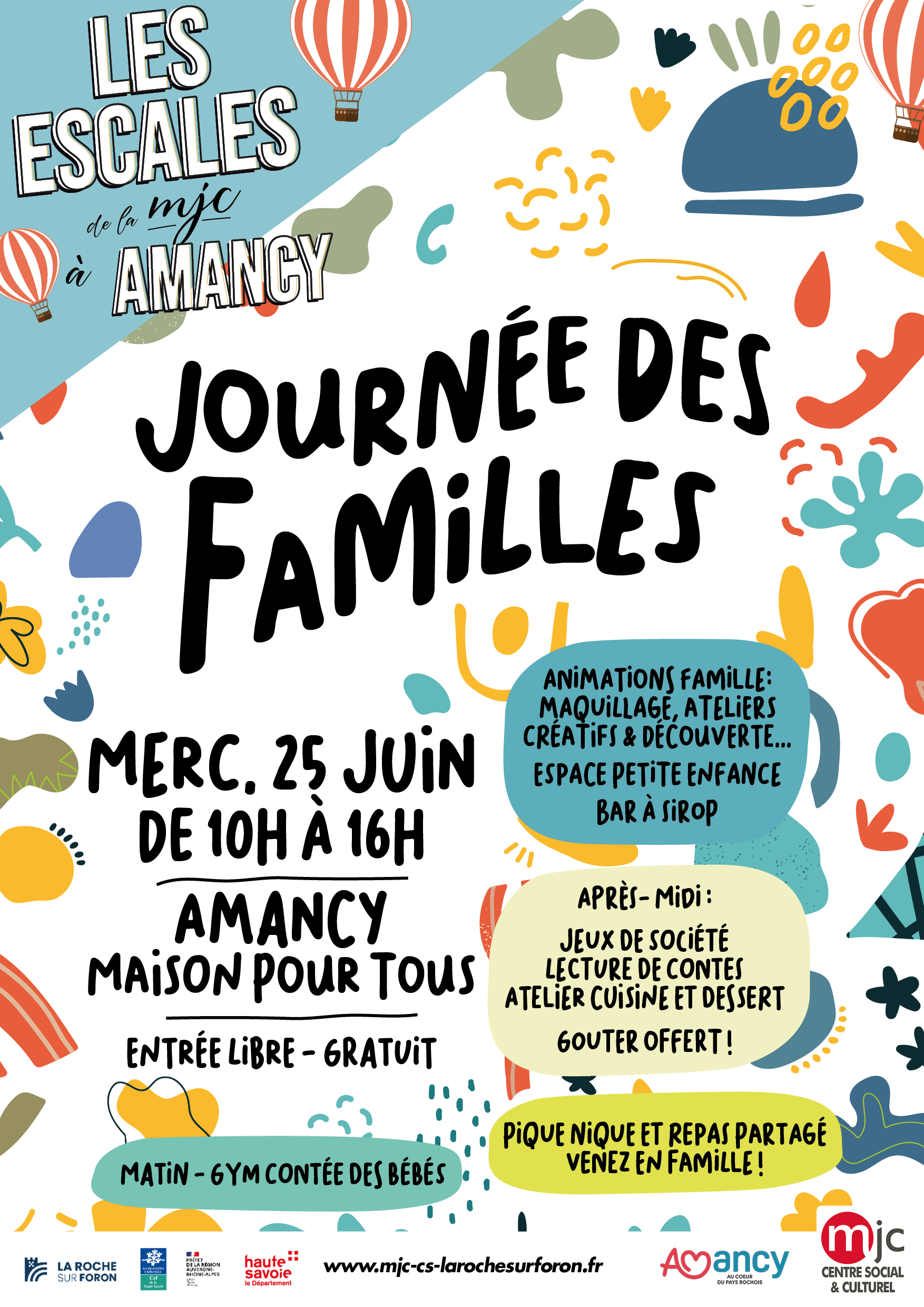 Escale - journée des familles