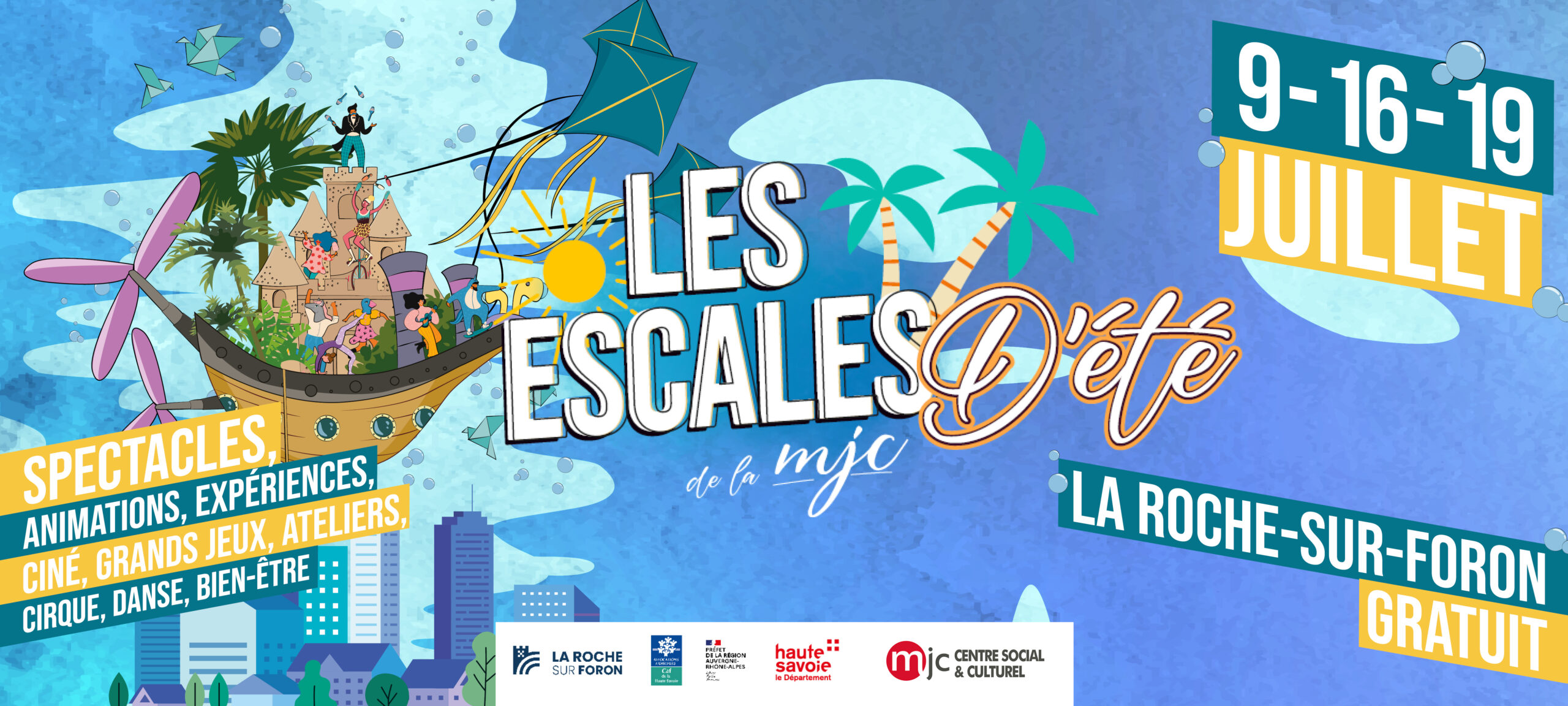 header site web escales d'été