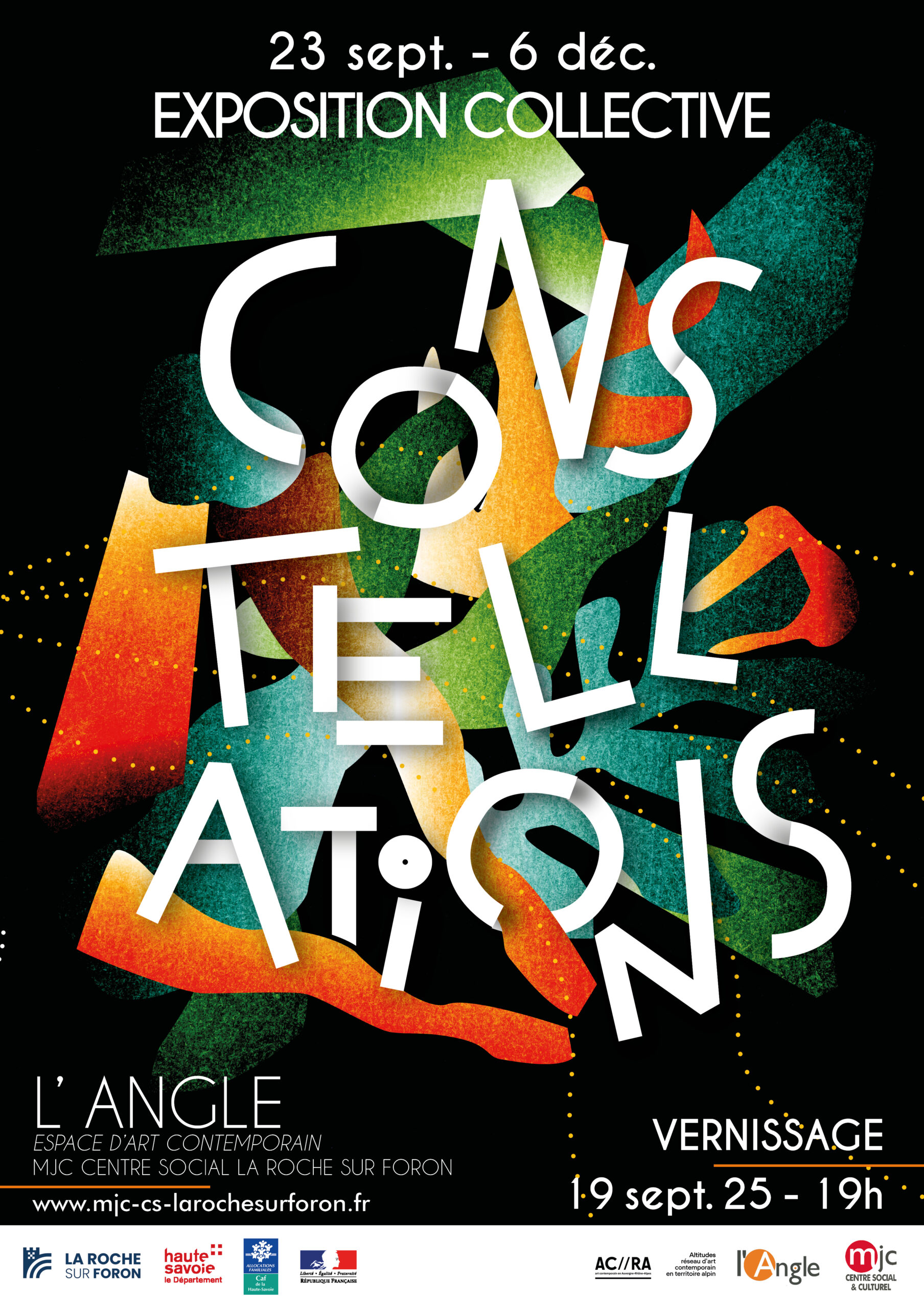 AFFICHE constellations_noir