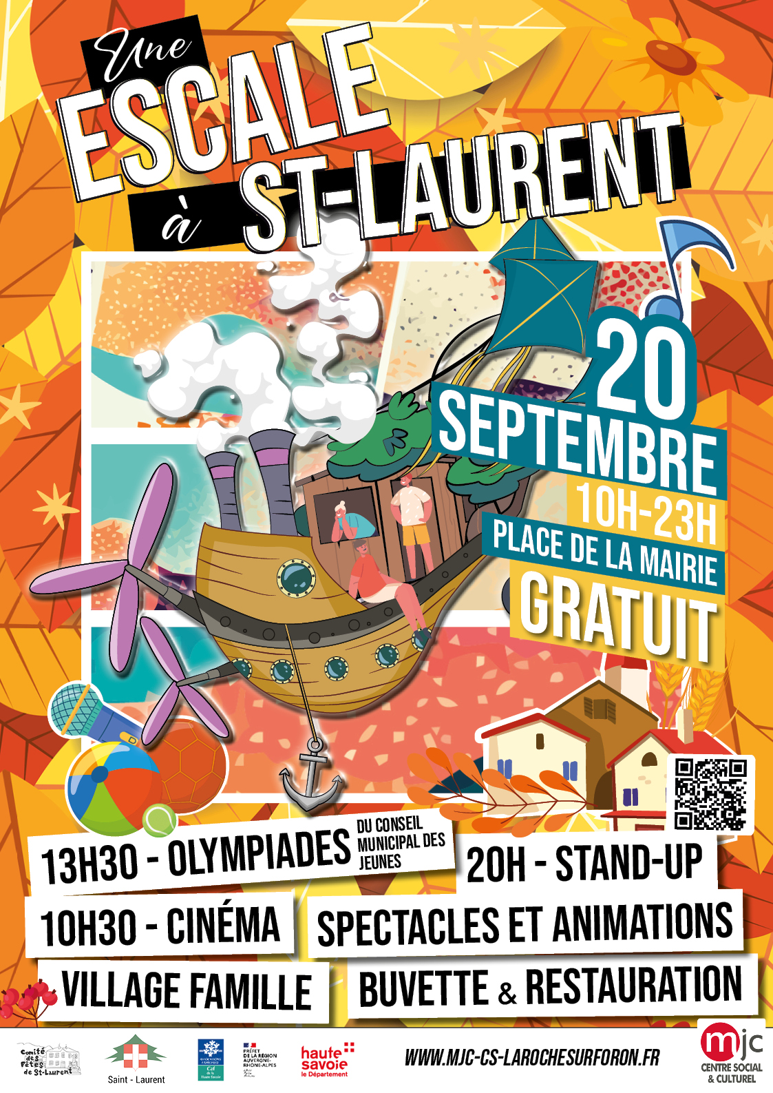 Affiche final escale à st laurent