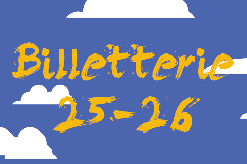 BILLETTERIE SAISON 25-26