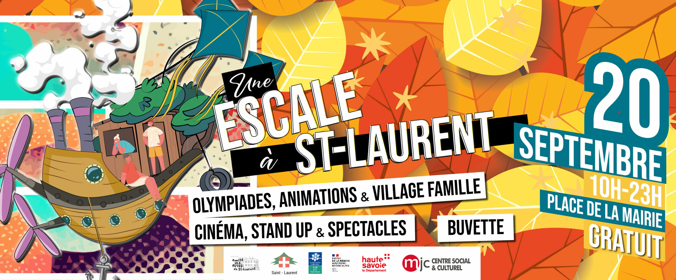 header site web escale St Laurent