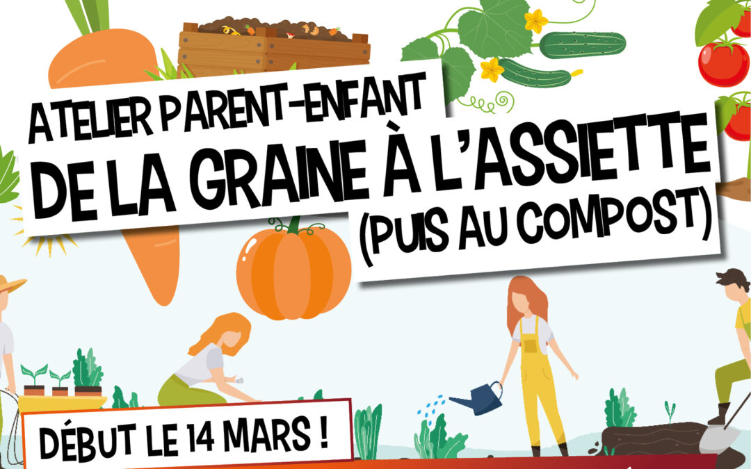 NOUVEAU : ATELIER JARDINAGE