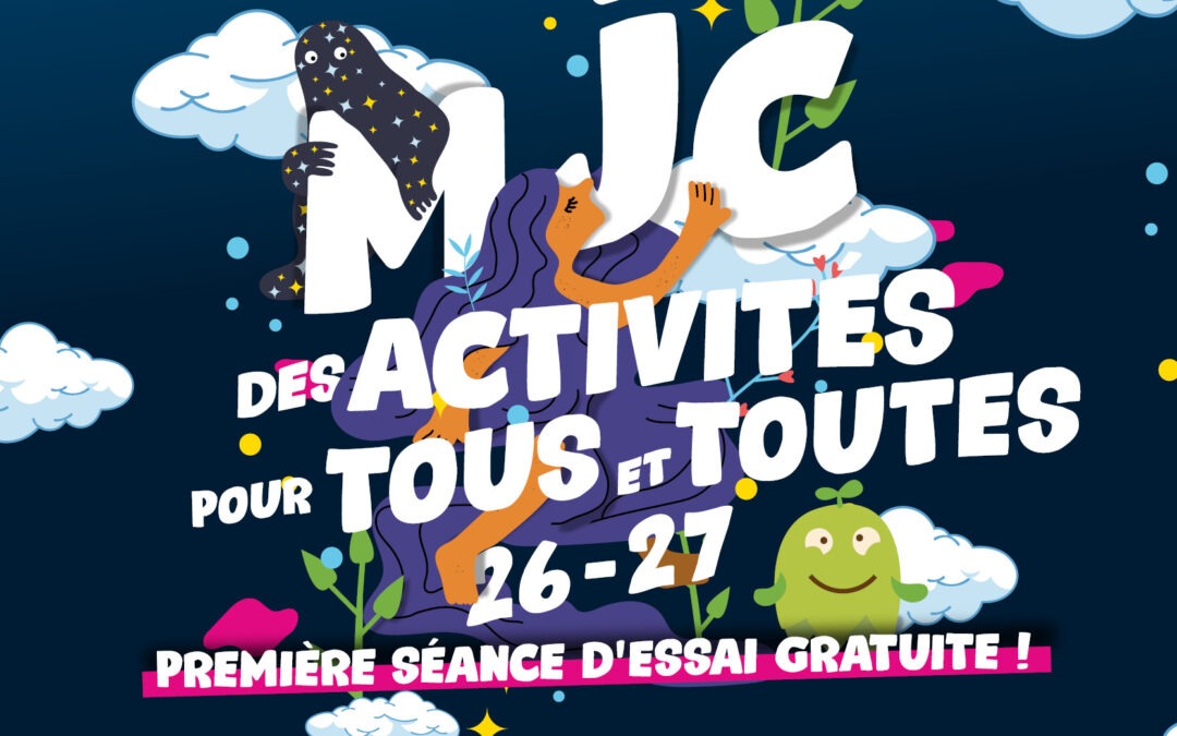 INSCRIPTIONS AUX ACTIVITÉS DE LA MJC