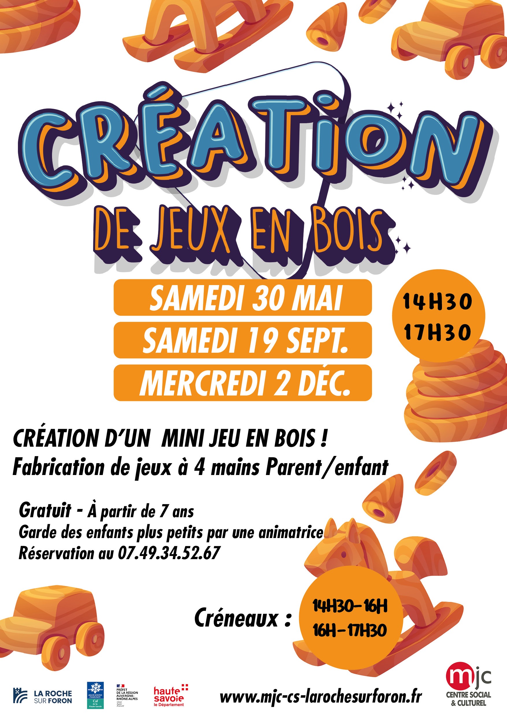 création jeux en bois