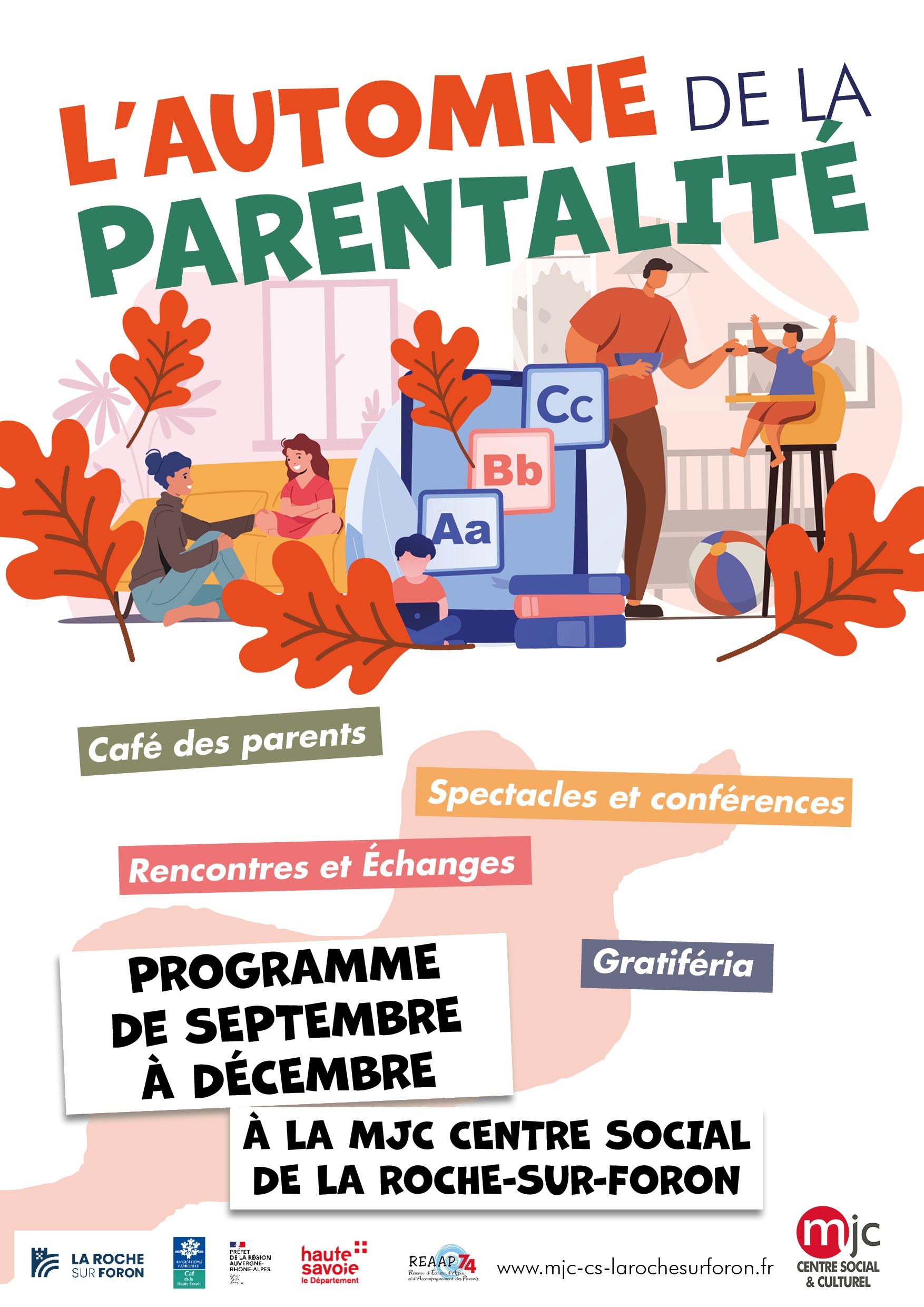 programme l'automne de la parentalité